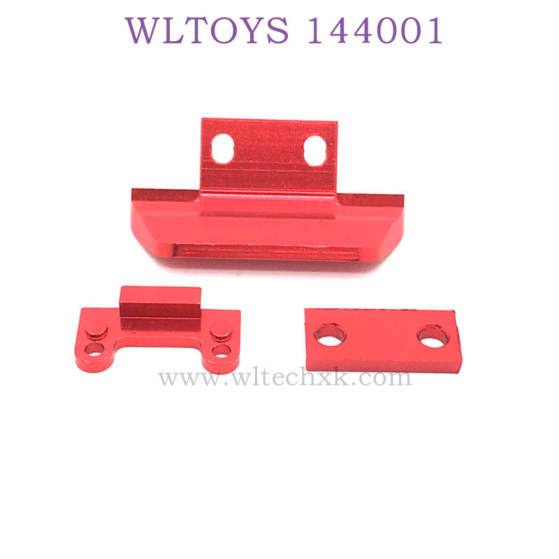 WLTOYS 144001 1/14 RC Car Upgrade parts Front Protect Plate red