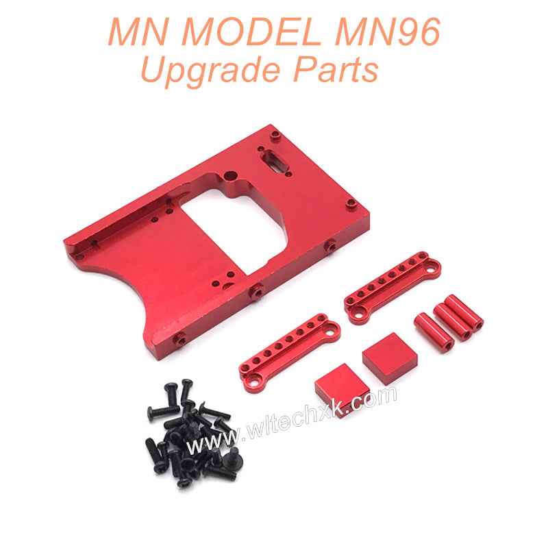 34-MN-MODEL-MN96-Upgrades-Parts-Servo-Seat-and-Shocks-Tower-Red