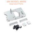 34-MN-MODEL-MN98-D98-Upgrades-Parts-Servo-Seat-and-Shocks-Tower-Silver