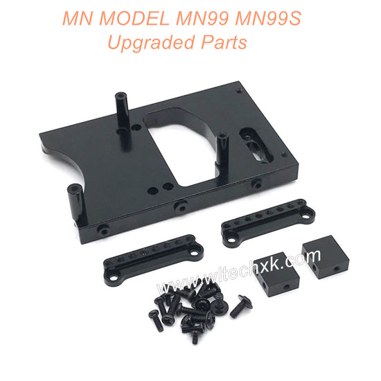 34-MN-MODEL-MN99-MN99S-Upgrades-Parts-Servo-Seat-and-Shocks-Tower-Black