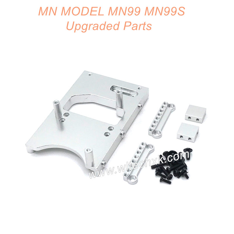 34-MN-MODEL-MN99-MN99S-Upgrades-Parts-Servo-Seat-and-Shocks-Tower-Silver-1