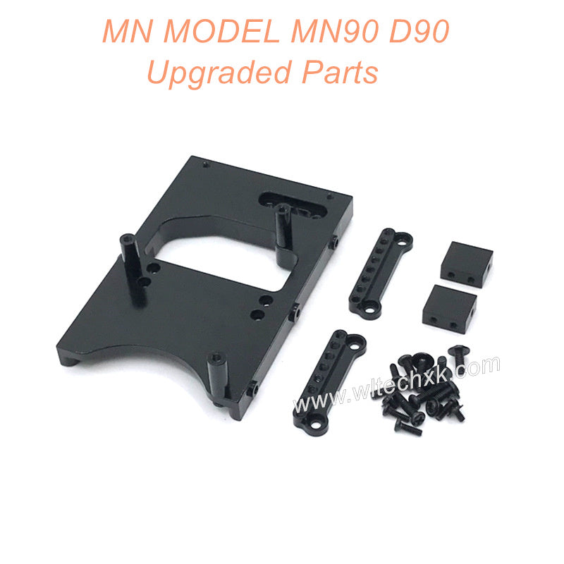 34-MNMODEL-D90-MN90-rc-car-Upgrades-Parts-Servo-Seat-and-Shocks-Tower-Black-1