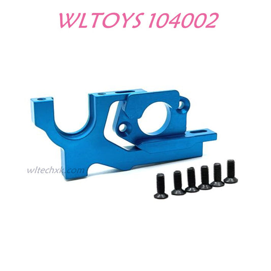 WLTOYS 104002 Adjustable Motor Seat Upgrade 1/10 Brushless 60km/h RC Car blue