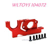 Upgrade part of WLTOYS 104072 Upgrade Parts Adjustable Motor Seat 1/10 4WD 2.4Ghz 60km/h RC Car RTR red