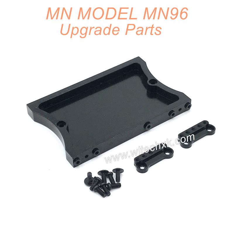 35-MN-MODEL-MN96-Upgrades-Parts-Shock-Tower-and-Tail-Plate-Black