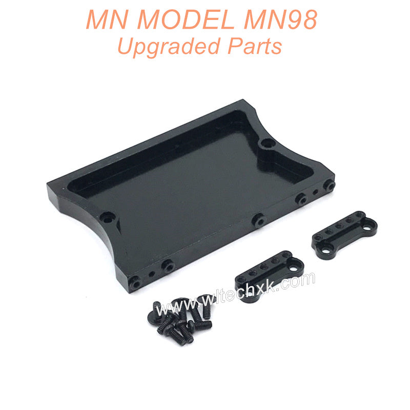 35-MN-MODEL-MN98-D98-Upgrades-Parts-Shock-Tower-and-Tail-Plate-Black