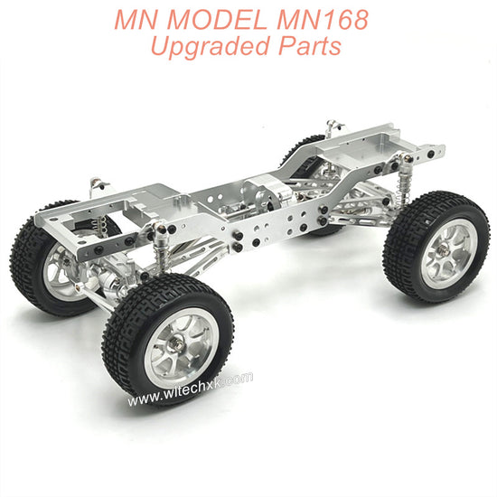 35-MN-Model-MN168-Upgrade-Parts Metal Body Kit Silver(1)