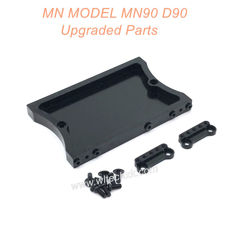 35-MNMODEL-D90-MN90-rc-car-Upgrades-Parts-Shock-Tower-and-Tail-Plate-Black