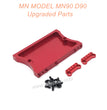 35-MNMODEL-D90-MN90-rc-car-Upgrades-Parts-Shock-Tower-and-Tail-Plate-Red