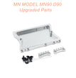 35-MNMODEL-D90-MN90-rc-car-Upgrades-Parts-Shock-Tower-and-Tail-Plate-Silver