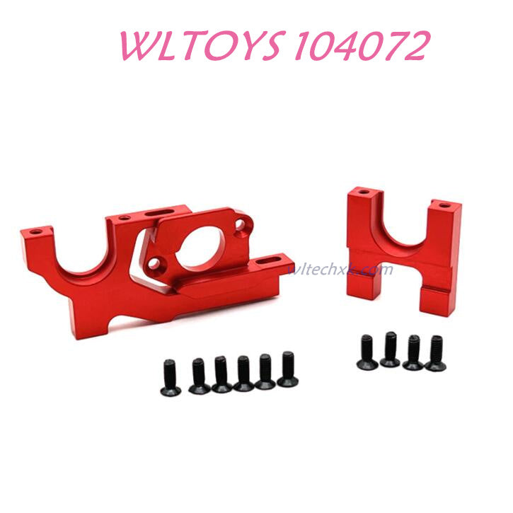 Upgrade part of WLTOYS 104072 Upgrade Parts Adjustable Motor Seat 1/10 4WD 2.4Ghz 60km/h RC Car RTR rd