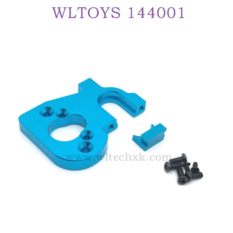 WLTOYS 144001 1/14 RC Car Upgrade parts Motor seat blue