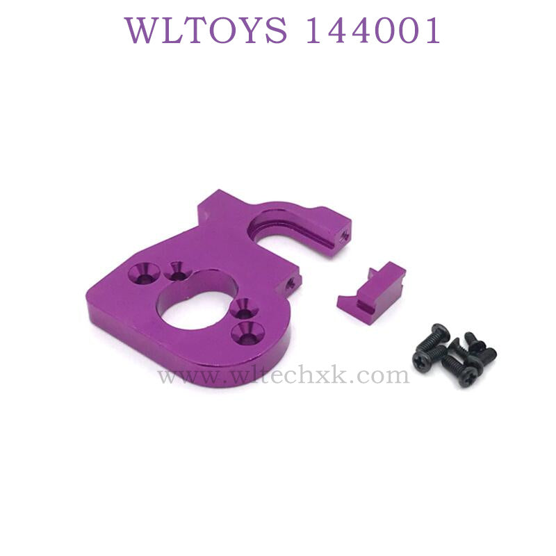 WLTOYS 144001 1/14 RC Car Upgrade parts Motor seat purple