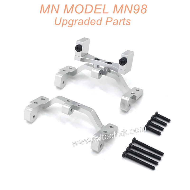 36-MN-MN-MODEL-MN98-D98-Upgrades-Parts-Connect-Rod-Seat-and-Rear-Servo-Seat-Silver-1