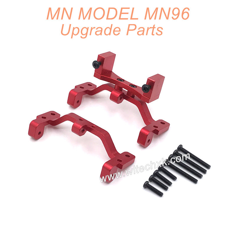 36-MN-MODEL-MN96-Upgrades-Parts-Connect-Rod-Seat-and-Rear-Servo-Seat-Red