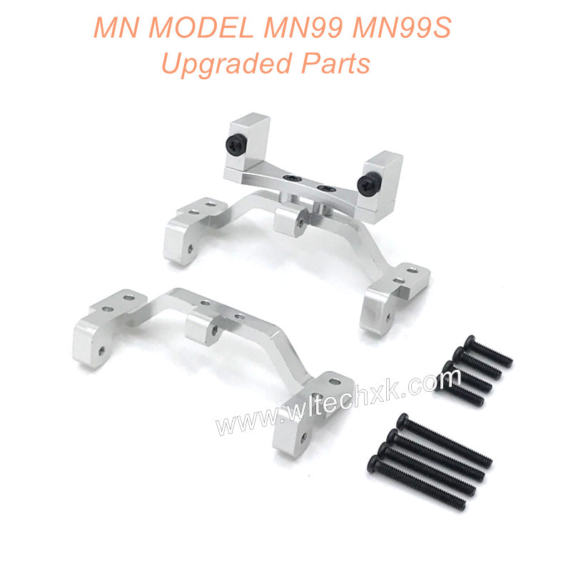 36-MN-MODEL-MN99-MN99S-Upgrades-Parts-Connect-Rod-Seat-and-Rear-Servo-Seat-Silver-1