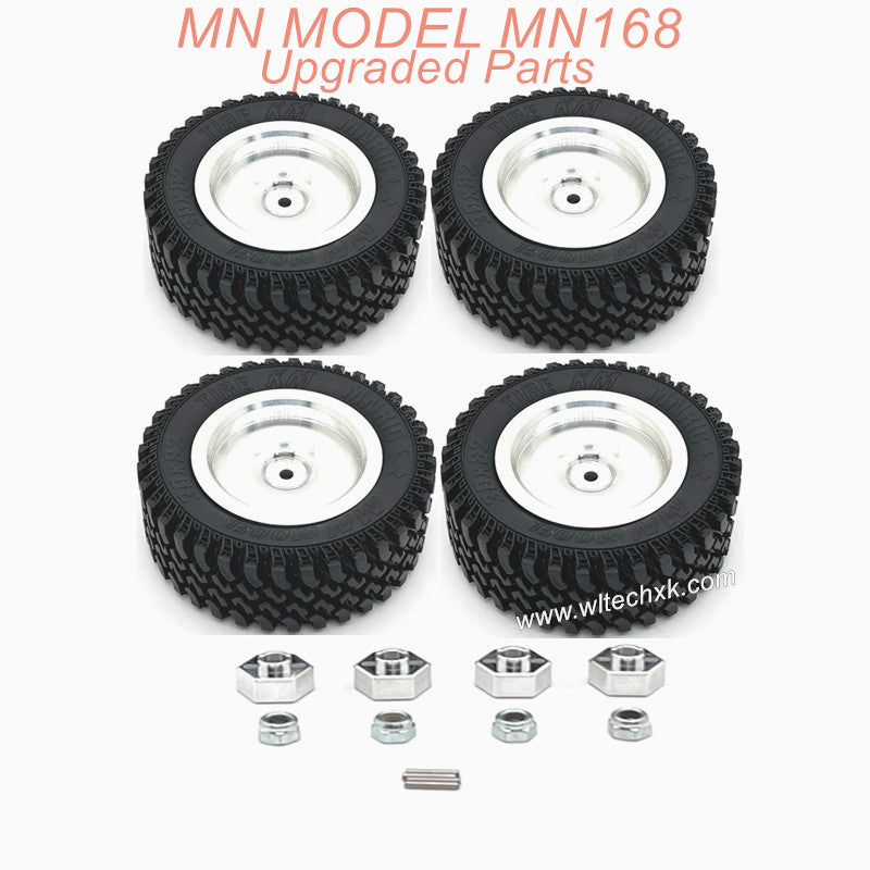 36-MN-Model-MN168-Upgrade-Parts Metal Wheel assembly and Nuts(1)