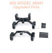 36-MNMODEL-MN91-rc-car-Upgrades-Parts-Connect-Rod-Seat-and-Rear-Servo-Seat-Black-1