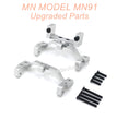 36-MNMODEL-MN91-rc-car-Upgrades-Parts-Connect-Rod-Seat-and-Rear-Servo-Seat-Silver-1