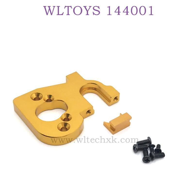 WLTOYS 144001 1/14 RC Car Upgrade parts Motor seat gold