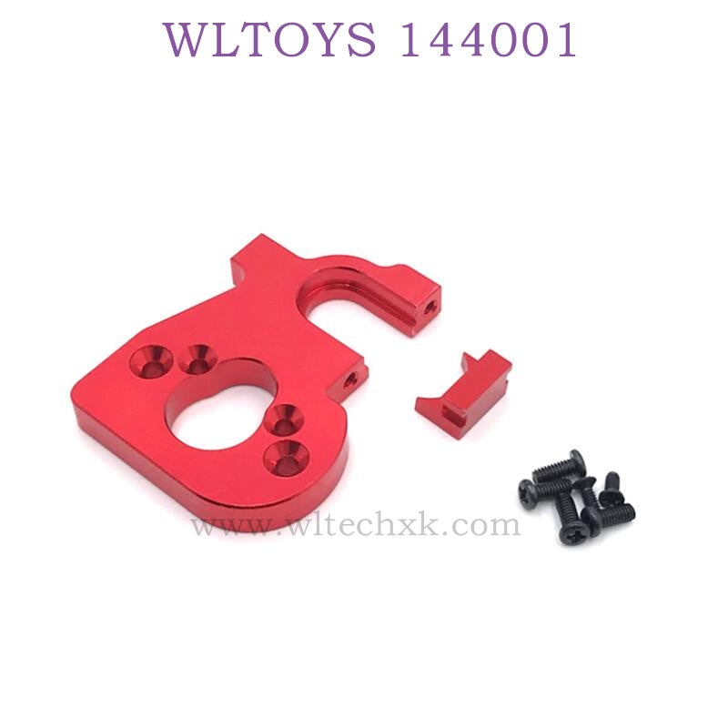 WLTOYS 144001 1/14 RC Car Upgrade parts Motor seat red