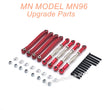 4-MN-MODEL-MN96-Upgrade-Parts-Metal-Connect-Rods-Red