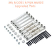 4-MN-MODEL-MN99-MN99S-Upgrade-Parts-Metal-Connect-Rods-Silver