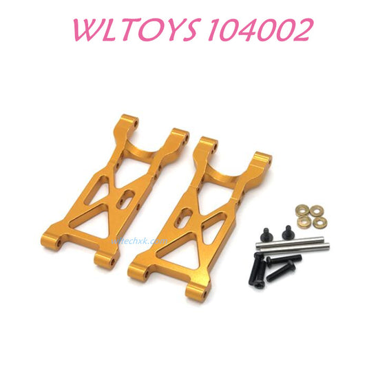 WLTOYS 104002 Rear Swing Arm Upgrade 1/10 brushless 4WD Brushless 60km/h RC Car gold