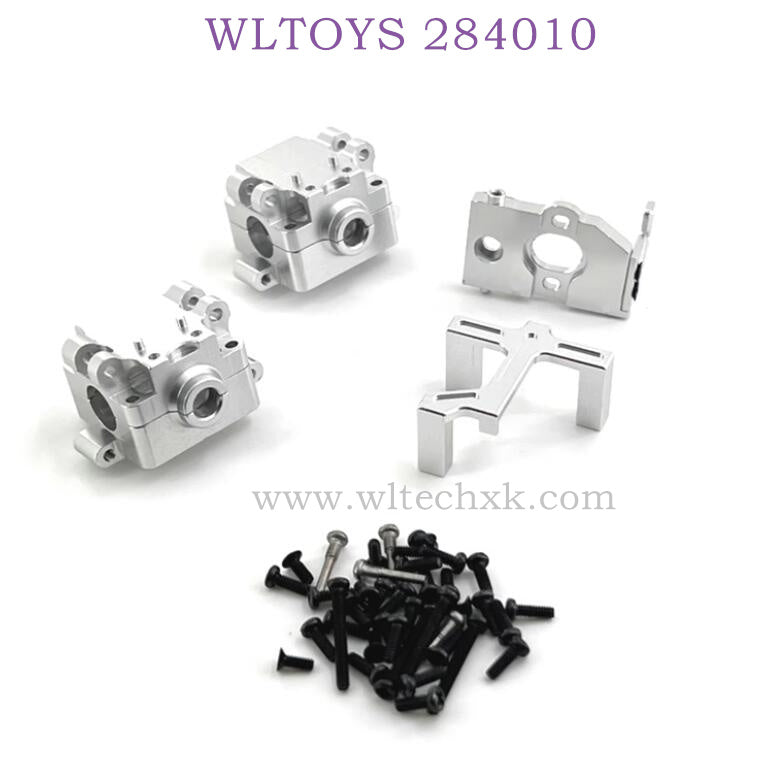 Upgrade parts of WLTOYS 284010 RC Car Differential Box silver