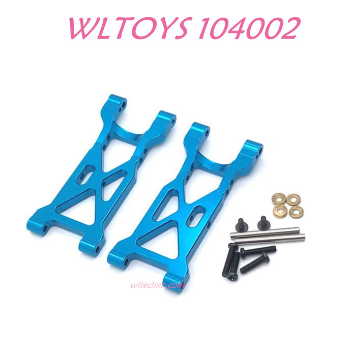 WLTOYS 104002 Rear Swing Arm Upgrade 1/10 brushless 4WD Brushless 60km/h RC Car blue