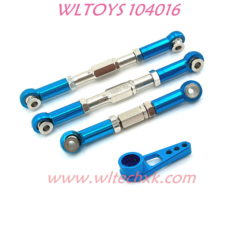 Upgrade WLTOYS 104016 brushless RC Car Connect Rods