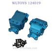 WLTOYS 124019 1/12 RC Car Upgrade Metal Gearbox blue