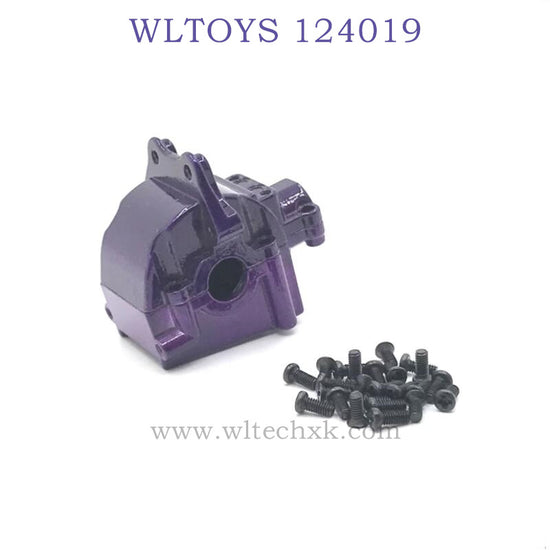 WLTOYS 124019 1/12 RC Car Upgrade Metal Gearbox purple