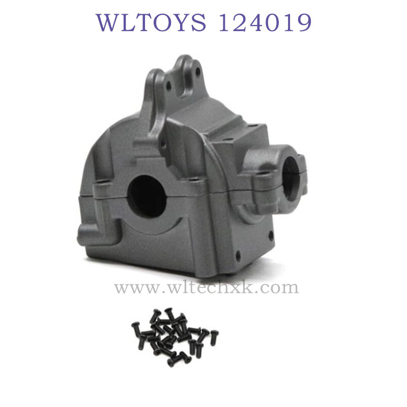 WLTOYS 124019 1/12 RC Car Upgrade Metal Gearbox titanium