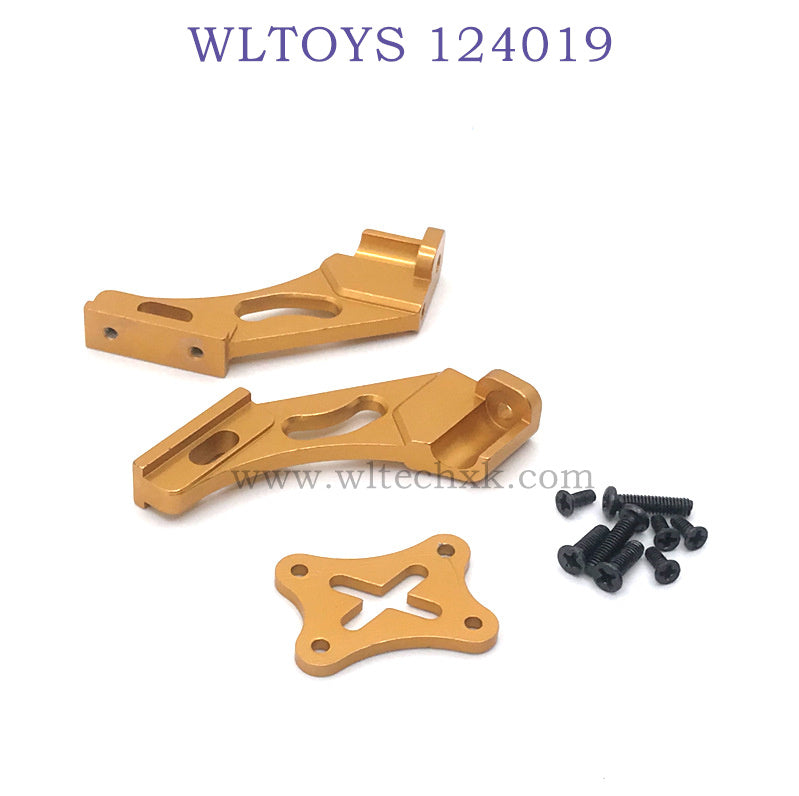 WLTOYS 124019 1/12 RC Car Upgrade Tail Support Frame gold