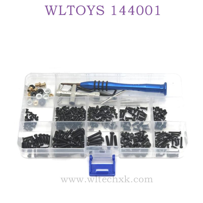 WLTOYS 144001 1/14 RC Car Upgrade parts Screw Bag