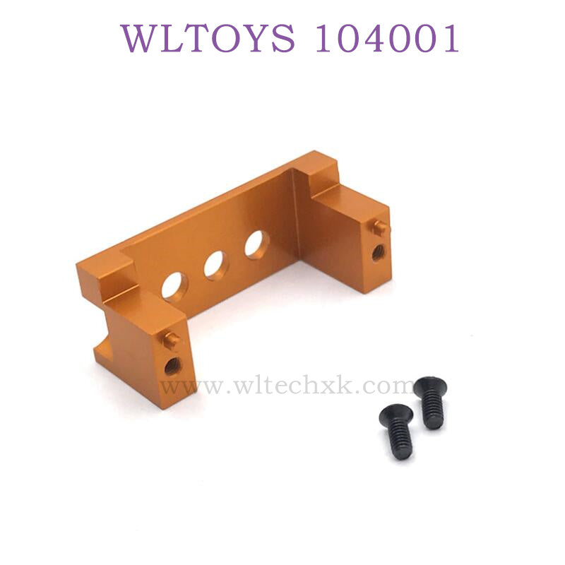 Upgrade parts of WLTOYS 124016 RC Car Servo Holder gold\
