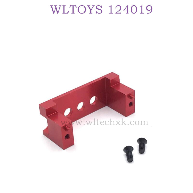 WLTOYS 124019 1/12 RC Car Upgrade Servo Holder red