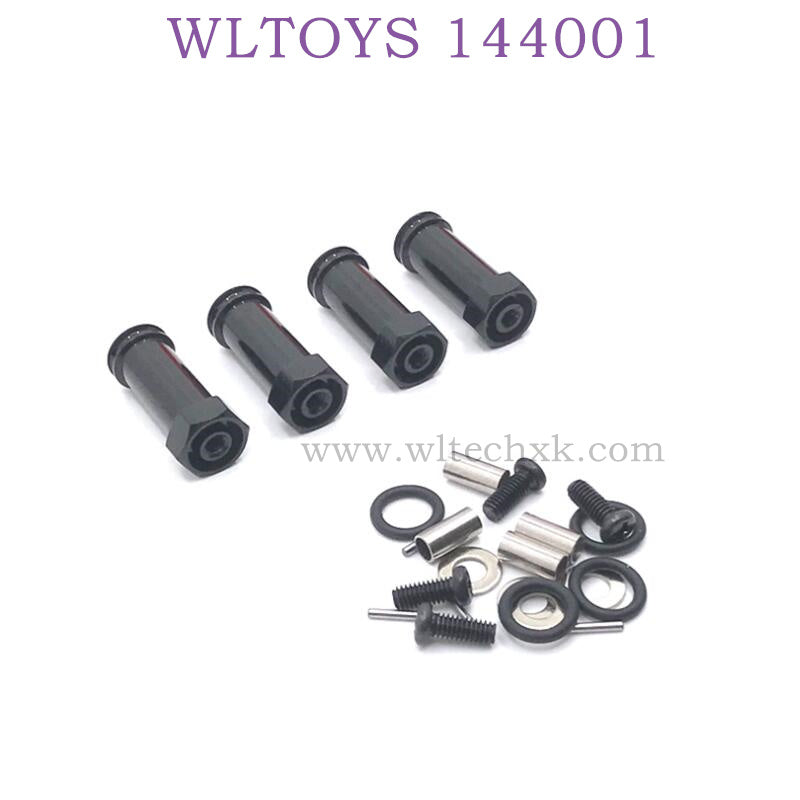 WLTOYS 144001 1/14 RC Car Upgrade parts Extention Kit black