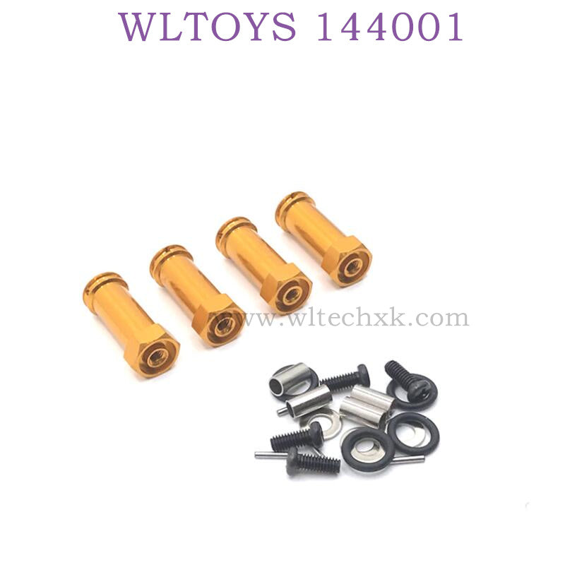 WLTOYS 144001 1/14 RC Car Upgrade parts Extention Kit gold