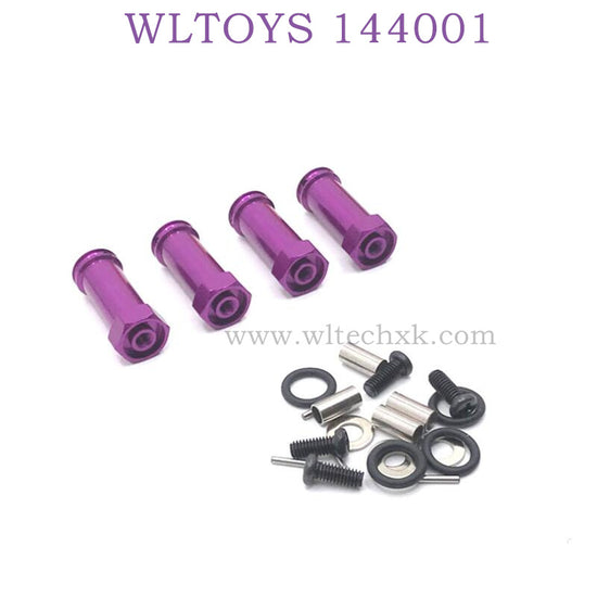 WLTOYS 144001 1/14 RC Car Upgrade parts Extention Kit purple