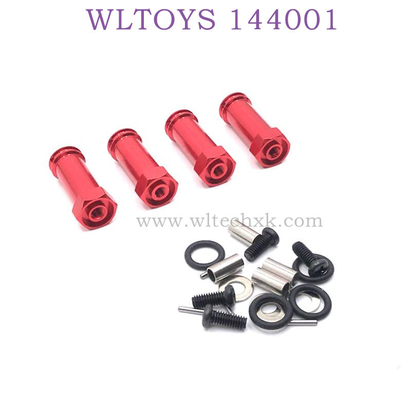 WLTOYS 144001 1/14 RC Car Upgrade parts Extention Kit red