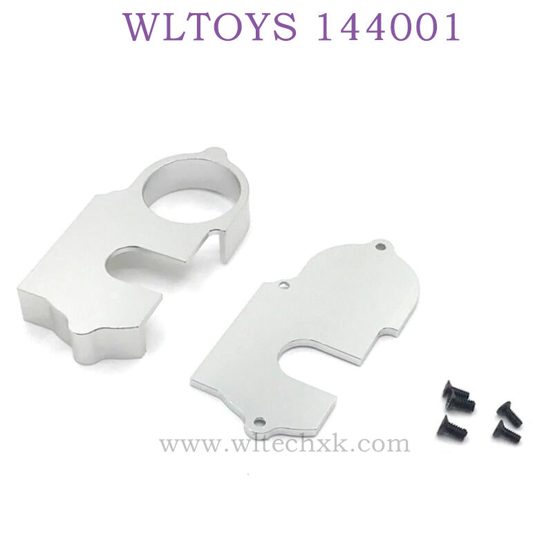 WLTOYS 144001 1/14 RC Car Upgrade parts Big Gear Cover silver