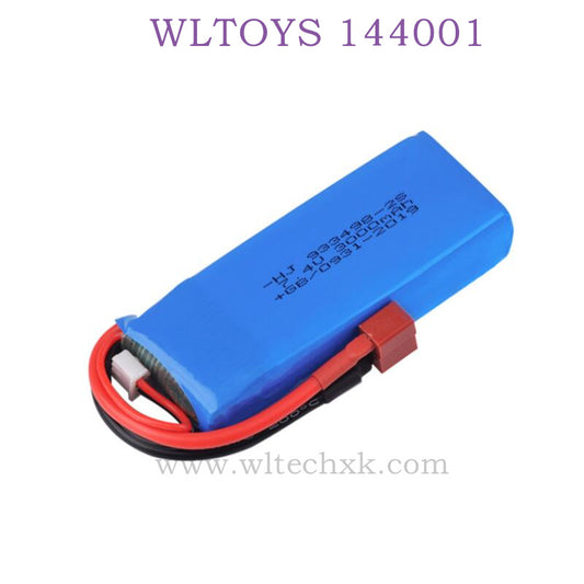 WLTOYS 144001 1/14 RC Car Upgrade parts 7.4V 3000mAh Battery