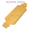 Upgrade parts of WLTOYS 124016 RC Car Bottom Plate gold