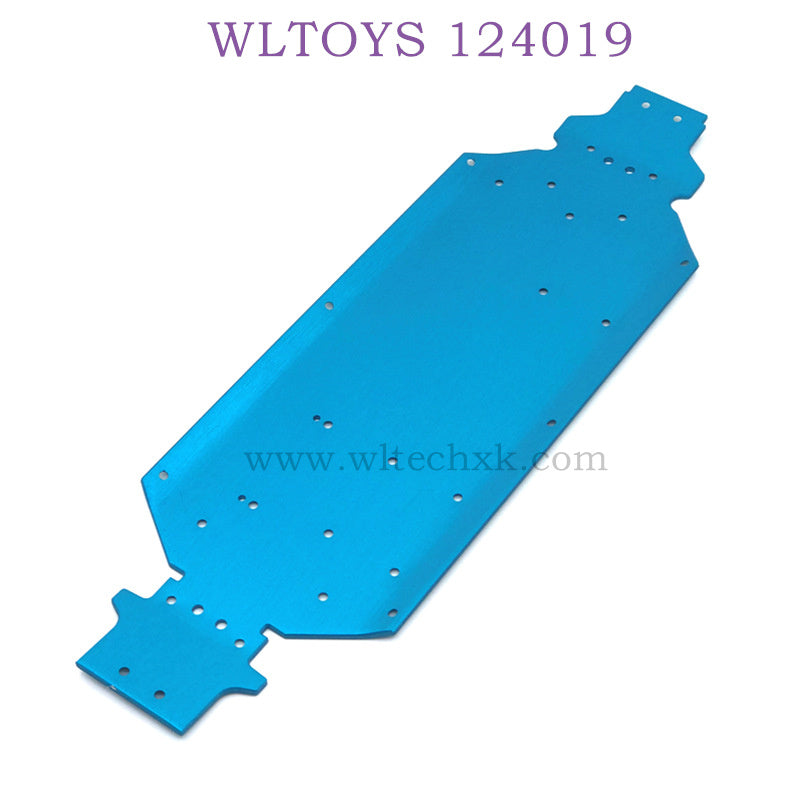 WLTOYS 124019 1/12 RC Car Upgrade Bottom Plate blue