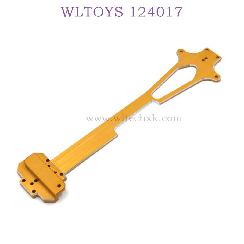 Upgrade Part of WLTOYS 124017 RC Car The second Plate New Version gold