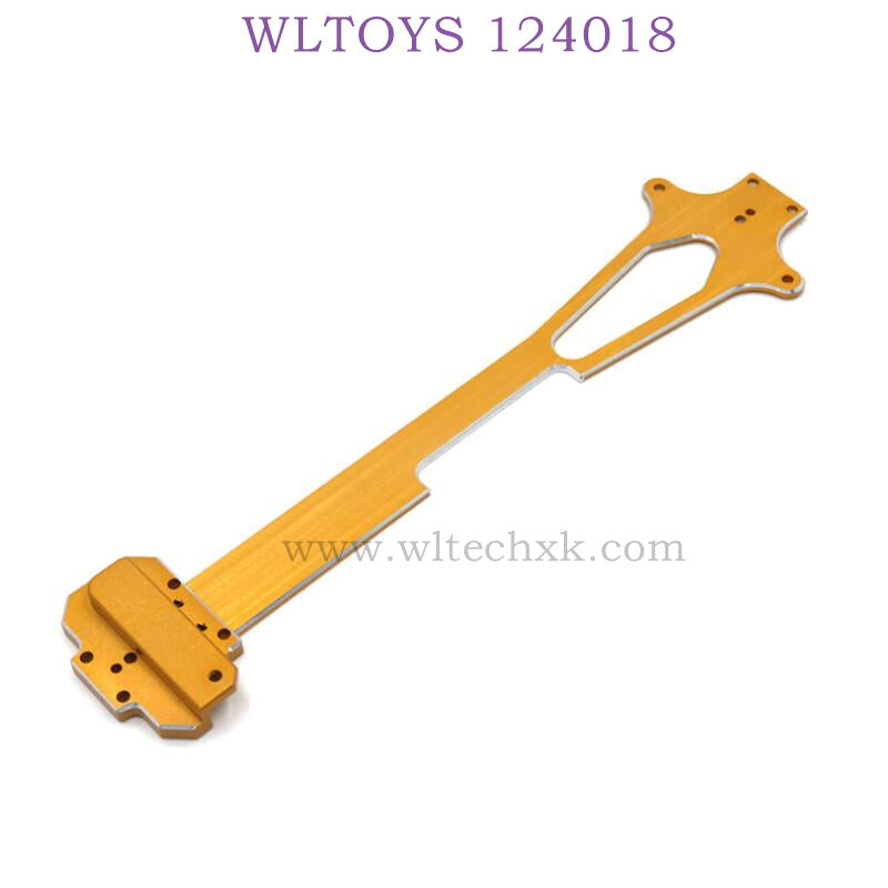 WLTOYS 124018 RC Car Upgrade Part The second Plate New Version gold