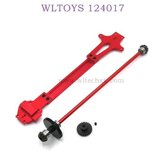 Upgrade Part of WLTOYS 124017 RC Car The second Plate red