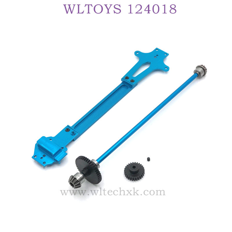 WLTOYS 124018 RC Car Upgrade Part The second Plate blue